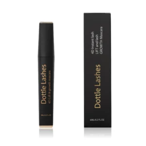 2-in-1 Lash Lengthening & Conditioning Mascara (Black) | Peptide-Infused | Length, Volume & Growth Waterproof