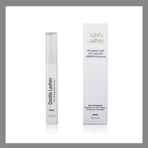 2-in-1 Lash Lengthening & Conditioning Mascara (Brown) | Peptide-Infused | Length, Volume & Growth Waterproof