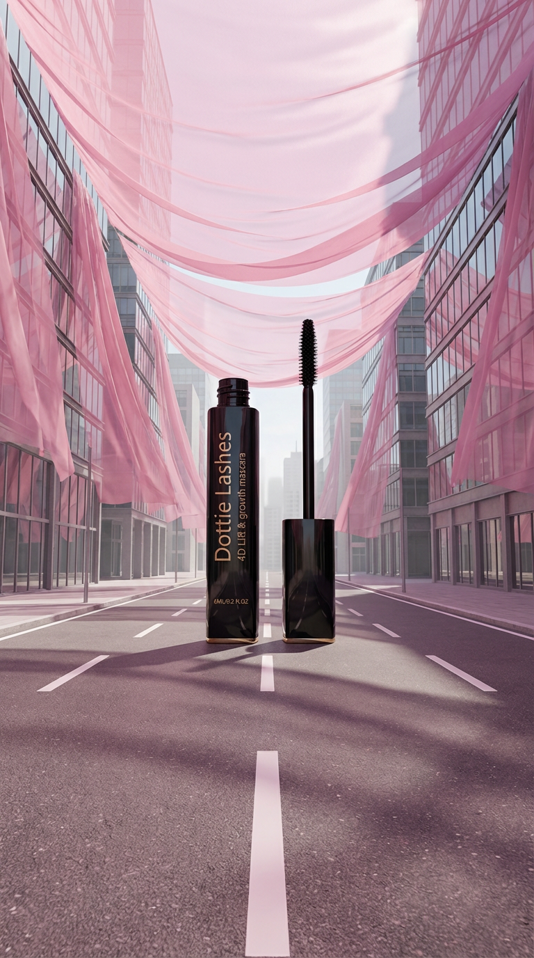 2-in-1 Lash Lengthening & Conditioning Mascara (Black) | Peptide-Infused | Length, Volume & Growth Waterproof - Image 7